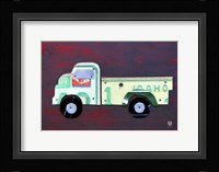 Pickup Truck Framed Print