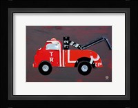 Tow Truck Framed Print