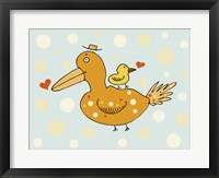 Bird And Baby Fine Art Print