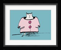 Awkward Cat Fine Art Print