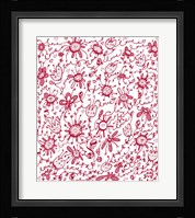 Playful Pink Flowers Fine Art Print