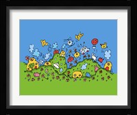 Tiny Summer Town Fine Art Print