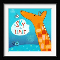 The Sky Is The Limit Framed Print