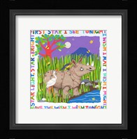 First Star I See Tonight Framed Print