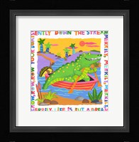 Row Your Boat Framed Print