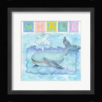 Whale Framed Print