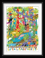 Life In The Rainforest Fine Art Print