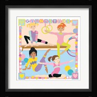Gymnastics Framed Print