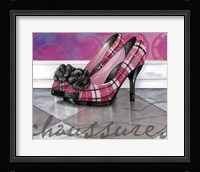 Plaid Heels Fine Art Print