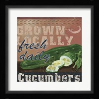 Farm Fresh IV Framed Print