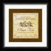 Wine Label III Fine Art Print