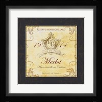 Wine Label VI Fine Art Print
