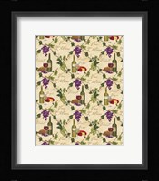 Wine Pattern I Fine Art Print