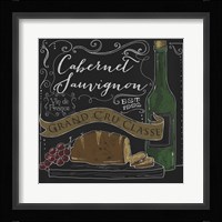 Wine Chalkboard II Fine Art Print