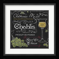 Wine Chalkboard III Fine Art Print