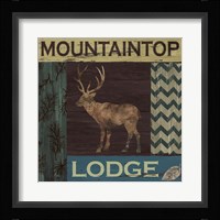 Mountain Lodge Fine Art Print