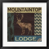 Mountain Lodge Fine Art Print