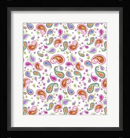 Petals & Paisley Toss I Fine Art Print