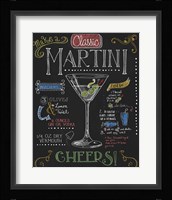 Martini Framed Print