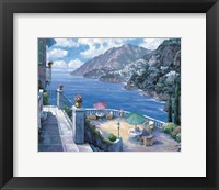 The Amalfi Coast Framed Print