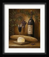 Wine And Cheese B Fine Art Print