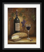Wine And Cheese A Fine Art Print