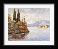 Evening Light On Lake Como Fine Art Print