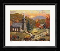 Autumn In Vermont Fine Art Print