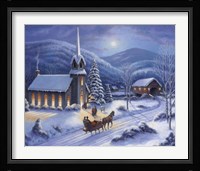 Moonlight In Vermont Fine Art Print