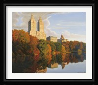 Autumn In Central Park Framed Print