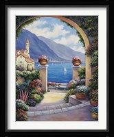 Mediterranian Archway Framed Print
