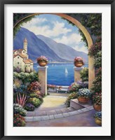 Mediterranian Archway Framed Print