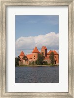 Island Castle by Lake Galve, Trakai, Lithuania III Fine Art Print