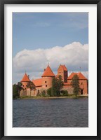 Island Castle by Lake Galve, Trakai, Lithuania III Fine Art Print