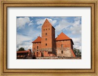 Island Castle by Lake Galve, Trakai, Lithuania V Fine Art Print
