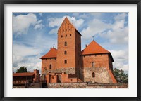 Island Castle by Lake Galve, Trakai, Lithuania V Fine Art Print