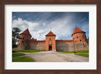Island Castle by Lake Galve, Trakai, Lithuania VI Fine Art Print