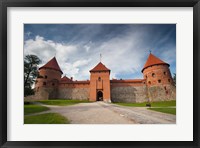 Island Castle by Lake Galve, Trakai, Lithuania VI Fine Art Print
