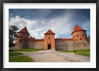 Island Castle by Lake Galve, Trakai, Lithuania VI Fine Art Print