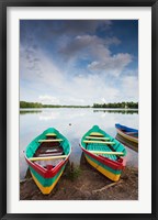 Lake Luka, Trakai Historical National Park, Trakai, Lithuania Fine Art Print