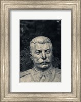 Lithuania, Grutas Park, Statue Joseph Stalin I Fine Art Print