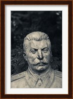 Lithuania, Grutas Park, Statue Joseph Stalin I Fine Art Print