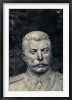 Lithuania, Grutas Park, Statue Joseph Stalin I Fine Art Print