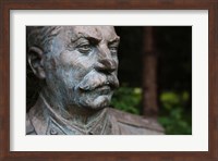 Lithuania, Grutas Park, Statue Joseph Stalin II Fine Art Print