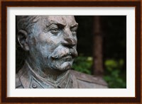 Lithuania, Grutas Park, Statue Joseph Stalin II Fine Art Print