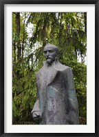 Lithuania, Grutas Park, Statue of Felix Dzezhinsky Fine Art Print