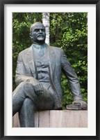 Lithuania, Grutas Park, Statue of Lenin III Fine Art Print