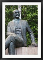 Lithuania, Grutas Park, Statue of Lenin III Fine Art Print