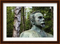 Lithuania, Grutas, Statue of Mickevicius-Kapsukas Fine Art Print