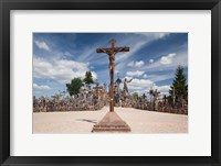 Lithuania, Siauliai, Hill of Crosses, Christianity I Fine Art Print